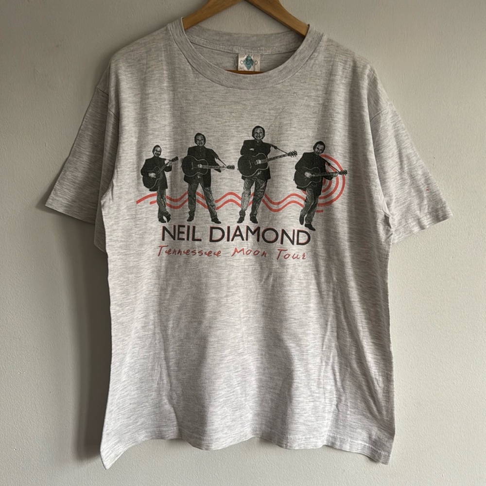 Vintage Neil Diamond Tennessee Moon Tour T-Shirt / 1996 / Large